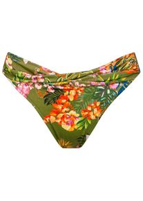 watercult Sunset Florals Bikini Bottoms 640 Bikini-Bottom Damen (Gr 40 |oliv)