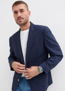 bonprix Baukasten-Sakko Regular Fit, blau, Gr.64, Zeitloses modisches Sakko mit recyceltem Polyester