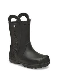 Gummistiefel Crocs "Handle It Rain Boot", Damen, Gr. 36, schwarz, CrosliteTM, Schuhe Gummistiefel, Regenstiefel, Kinderstiefel mit praktischen Tragegriffen