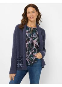 Brax Damen Strickjacke Style ALICIA midnight blue, dunkelblau, Gr. 42