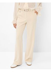 Brax Damen Cordhose Style MAINE CANVAS, hellbeige, Gr. 46K