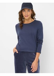 Brax Damen Sweatshirt Style CARINA L midnight blue, dunkelblau, Gr. 44