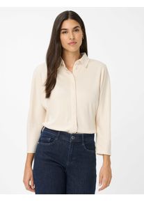 Brax Damen Shirt Style CELIA M canvas, cremeweiß, Gr. 36