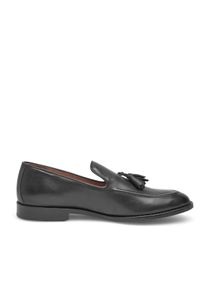 Henry Stevens Slipper & Pantoletten - Loafer Wallace TL - Gr. 42 (EU) - in Schwarz - f&uuml;r Damen
