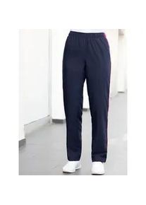 Trainingshose Catamaran, Damen, Gr. 44, Normalgr&ouml;&szlig;en, blau (marine, pink), 100% Polyester, gemustert, mehrfarbig, lang, Hosen Trainingshose