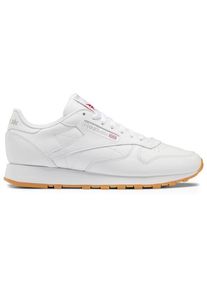 Reebok Classic Leather Sneaker (Gr 7,5 |wei&szlig;/grau)