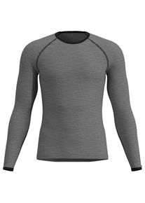 Löffler Löffler Shirt L/S Transtex Merino Merinounterwäsche Herren Wandern (Gr 46 |grau)
