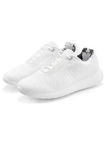 Sneaker Lascana ACTIVE "Halbschuh, Turnschuhe", Damen, Gr. 44, wei&szlig;, Obermaterial: 100% Textilmaterial. Decksohle: 100% Textilmaterial. Futter: 100% Textilmaterial. Laufsohle: 100% Synthetik, unifarben, Basic, Schuhe Sneaker, mit atmungsaktivem Mesh-Obermaterial, herausnehmbare Innensohle, Topseller