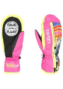 Level Dudy Mitt Handschuhe Kinder (Gr I - 2-3 years |rosa |wasserdicht)
