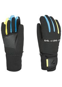 Level Comet Handschuhe Kinder (Größe 4 |grau/schwarz |wasserdicht)