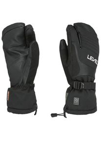 Level Patrol Trigger Handschuhe Herren (Gr 9,5 |schwarz/grau |wasserdicht)