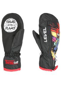 Level Dudy Mitt Handschuhe Kids (Gr III - 5-6 years |grau |wasserdicht)