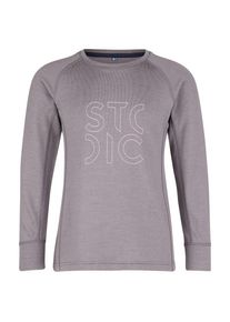 Stoic Merino240 BengtSt. L/S Merinounterwäsche Kinder Wandern (Gr 140 |grau)