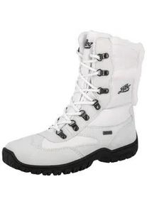 Winterstiefel Lico "Winterstiefel Damen Saskia", Damen, Gr. 37, wei&szlig;, Synthetik, Schuhe Winterstiefel