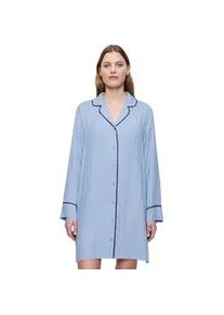 Nachthemd Triumph "Amourette Jacquard NDW", Damen, Gr. 40, N-Gr, ice, Web, Obermaterial: 100% Viskose, Kleider Nachthemd, elegant und weich