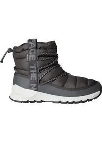 Winterstiefel The North Face "W THERMOBALL LACE UP WP", Damen, Gr. 40, anthrazit grau, wei&szlig; ash, Textil, Schuhe Winterstiefel, Winterschuhe, Winterboots, Snowboots, wasserdicht