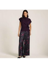 LANDS' END Flie&szlig;ende Palazzohose, Damen,  Rot, Polyester, by Lands' End