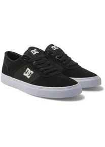Sneaker DC Shoes "Teknic", Herren, Gr. 8,5(41), schwarz-wei&szlig; (schwarz, wei&szlig;), Obermaterial:Obermaterial: Leder (Kuh) / Futter: Textil / Au&szlig;ensohle: Gummi;, Schuhe Sneaker