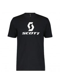 Scott Icon S/S T-Shirt Herren (Gr XXL |schwarz)