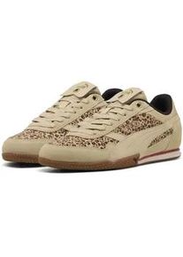 Sneaker Puma "Bella Donna Animal Flair Sneakers Damen", Damen, Gr. 37,5, toasted almond beige, Obermaterial: Kuhleder, Textil, Synthetik, Leder; Futter: Textil; Innensohle: Textil; Laufsohle: Gummi, Schuhe Sneaker