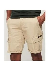 Superdry f&uuml;r Herren. M7110300A Cargo-Shorts aus Bio-Baumwolle Core (30), Beige, L&auml;ssig, Nachhaltig