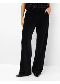 Brax Damen Cordhose Style MAINE BLACK, schwarz, Gr. 48L