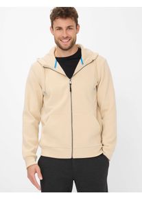 Brax Herren Sweatjacke Style SAMMY cream, hellbeige, Gr. L