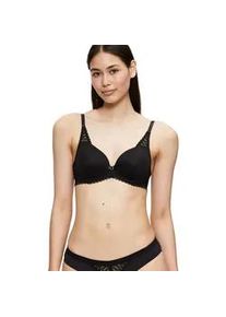 B&uuml;gel-BH Triumph "Aura Spotlight WHP", Damen, Gr. 90, Cup C, schwarz, Microtouch, Obermaterial: 61% Polyester, 32% Polyamid, 7% Elasthan, BHs B&uuml;gel-BH, moderne Grafikspitze