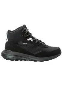 Sneaker Jack Wolfskin "DROMOVENTURE TEXAPORE MID W", Damen, Gr. UK 7,5 - EU 41, Normalschaft, grau (phantom), Main Material Second Material 100% Polyamide Lining Sole 100% Rubber/ EVA, Schuhe Sneaker