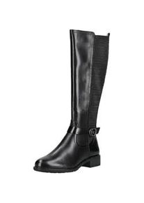Stiefel Tamaris "Tamaris Stiefel Leder/Synthetik", Damen, Gr. 38, schwarz, Leder, Synthetik, Schuhe Stiefel