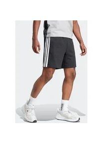 Shorts Adidas SPORTSWEAR "ESSENTIALS 3-STREIFEN FRENCH TERRY", Herren, Gr. XL, N-Gr, schwarz-wei&szlig; (schwarz, wei&szlig;), Obermaterial: 55% Baumwolle, 36% Polyester, 9% Viskose, Hosen Shorts, f&uuml;r Laufaktivit&auml;ten und sportliche Anl&auml;sse, mit Kordelverschluss