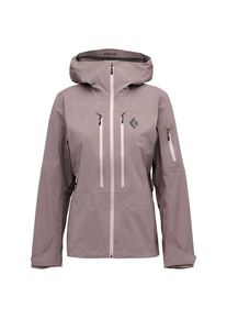 Regenjacke Black Diamond Recon LT Shell Damen (Gr L |braun |wasserdicht)