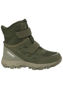 Winterschuhe Viking Track Warm Waterproof 2V Kinder (Gr 33 |oliv |wasserdicht)