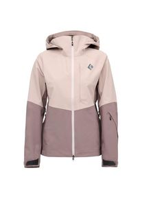 Skijacke Black Diamond Recon Stretch Shell Damen (Gr S |rosa/braun |wasserdicht)