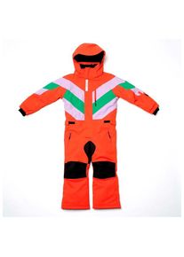 GOSOAKY Lazy Lama Overall Kinder (Größe 98/104 |rot |wasserdicht)