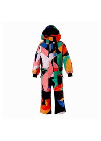 GOSOAKY Lazy Lama Overall Kinder (Gr 122/128 |weiß |wasserdicht)