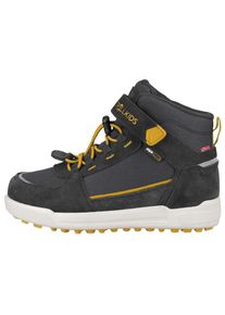 Trollkids Gryllefjord Mid Cut Freizeitschuhe Kinder (Gr 31 |grau/gelb |wasserdicht)