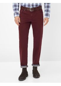 Brax Herren Five-Pocket-Hose Style COOPER TT RED WINE, dunkelrot, Gr. 36/38