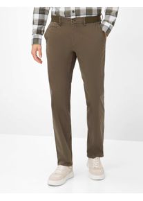Eurex By Brax Herren Flatfronthose Style TORGE OLIVE Grün Oliv, grün - oliv, Gr. 25