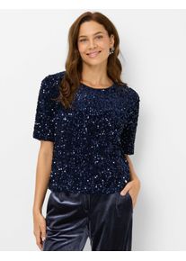 Brax Damen Shirt Style CARA S midnight blue, dunkelblau, Gr. 42