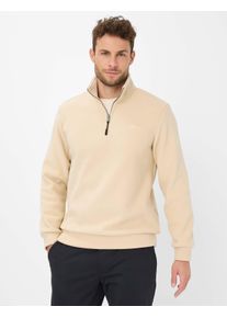 Brax Herren Sweatshirt Style SION cream, hellbeige, Gr. XXXL