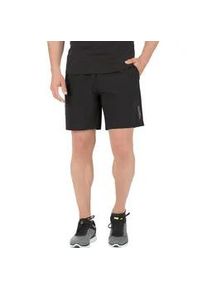 Jerseyhose TRIGEMA "TRIGEMA Sport-Shorts mit Innenslip aus Netz", Herren, Gr. XL, US-Gr&ouml;&szlig;en, schwarz, Web, 74% Nylon, 26% Elasthan, Hosen Jerseyhose