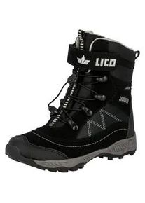 Stiefel Lico "Winterboot Sundsvall VS", Kinder, Gr. 29, schwarz, Synthetik, Schuhe Stiefel