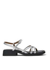 Camper Sandaletten mit Absatz - Sandalen Dana Dana - Gr. 41 (EU) - in Silber - f&uuml;r Damen