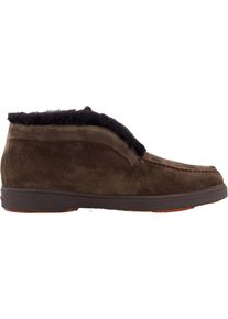 Santoni Loafer - Dames Fortune Fur Loafer Bruin - Gr. 41 (EU) - in Braun - f&uuml;r Damen