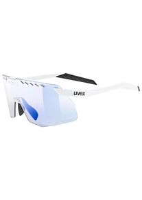 Fahrradbrille Uvex Pace Stage Small V Photochromic S1-3 (VLT 16-69%) (weiß)