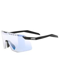 Uvex Pace Stage Small V Photochromic S1-3 (VLT 16-69%) Fahrradbrille (wei&szlig;)