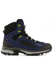 Wanderschuhe Lowa Corvara GTX Mid Herren (Gr 48,5 |schwarz/blau |wasserdicht)