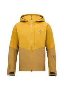 Black Diamond Recon Stretch Shell Skijacke Herren (Gr M |gelb |wasserdicht)