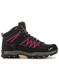 CMP Juniors Rigel Mid Trekking Shoes Waterproof Wanderschuhe Kinder (Gr 38 |schwarz |wasserdicht)